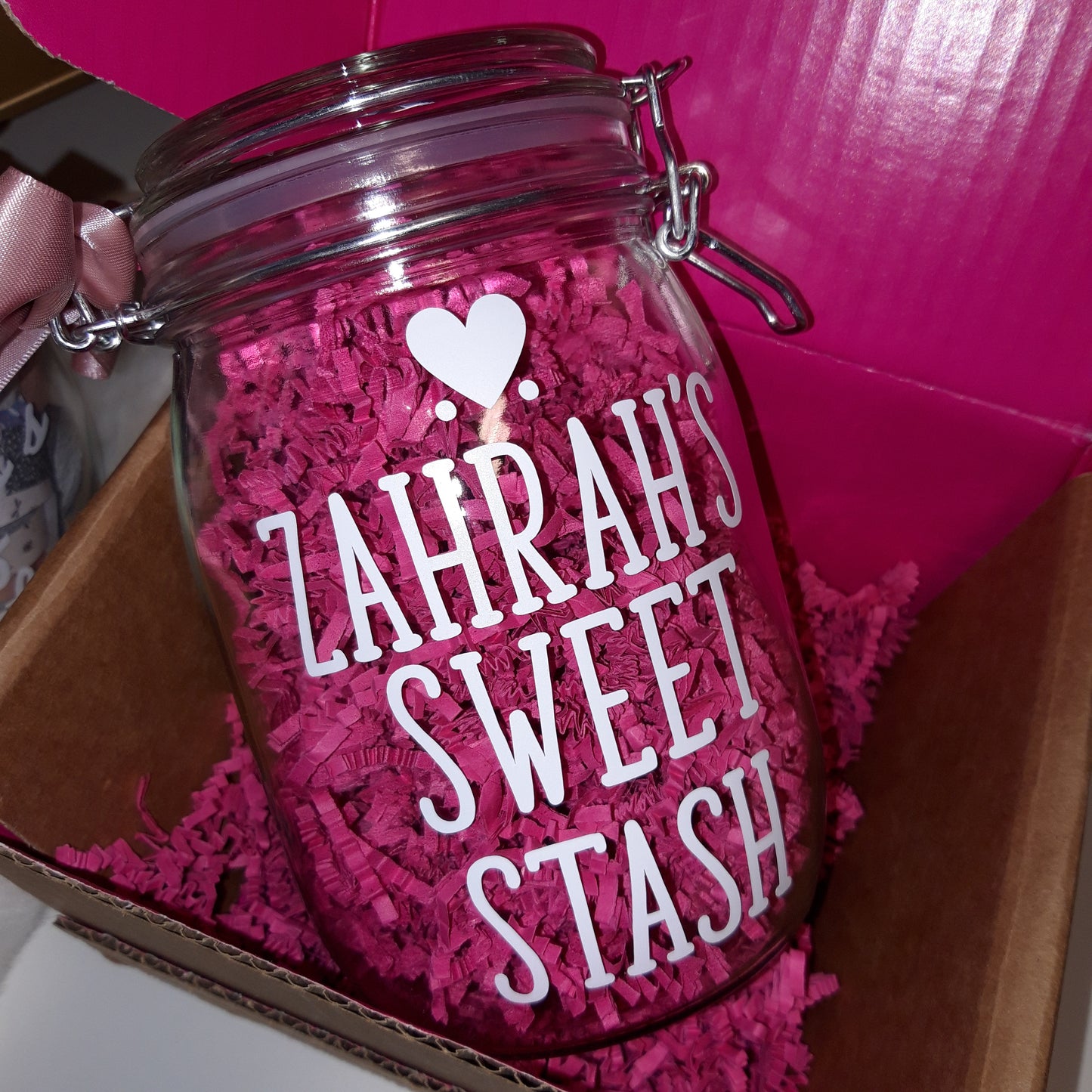 Personalised Sweet Jar
