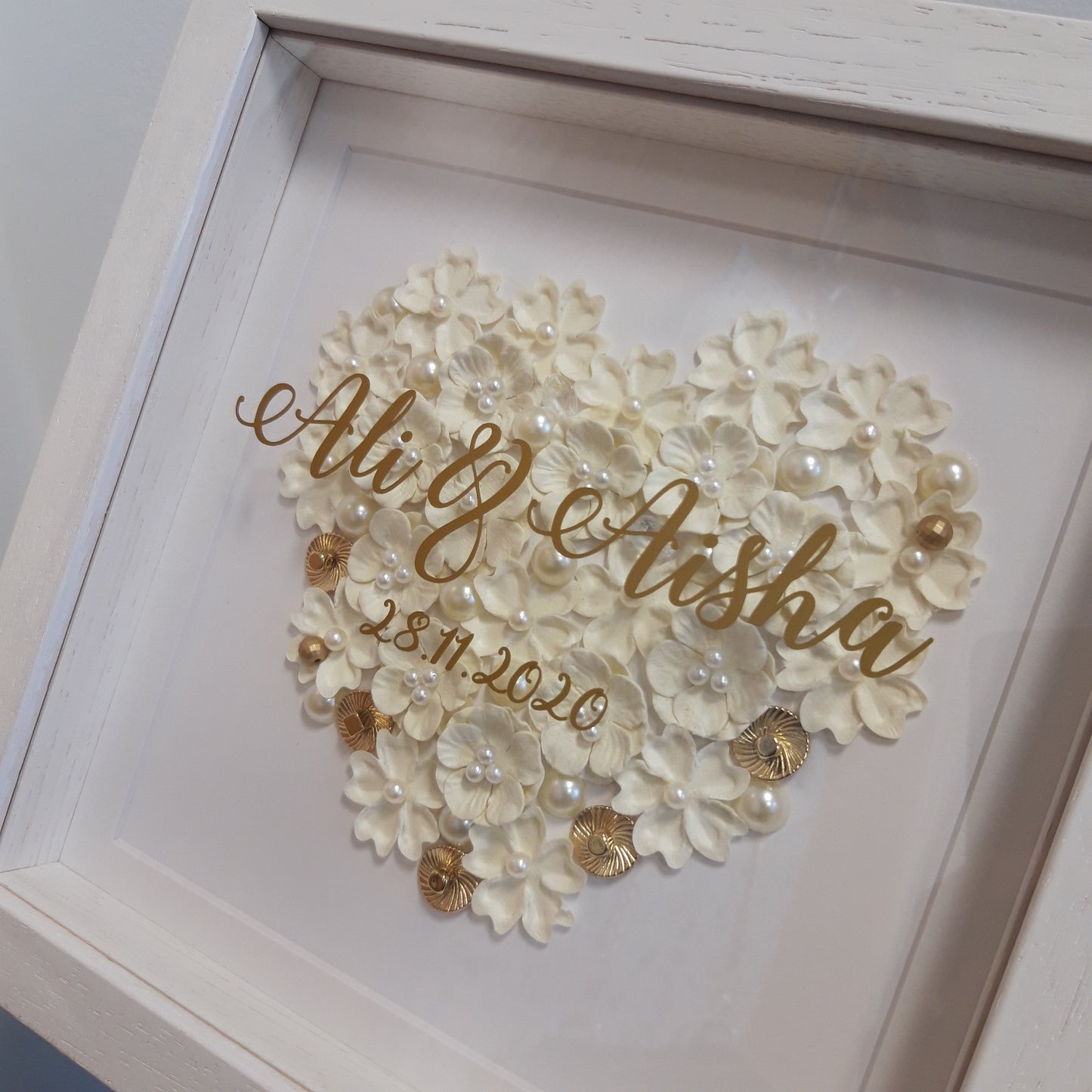 Heart Wedding frame