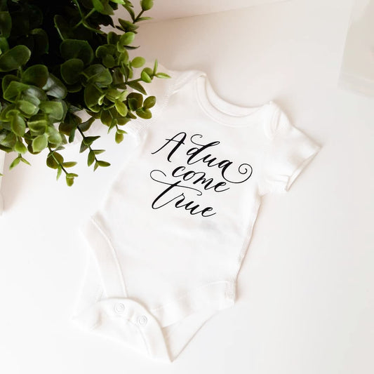 A Dua come true baby vest