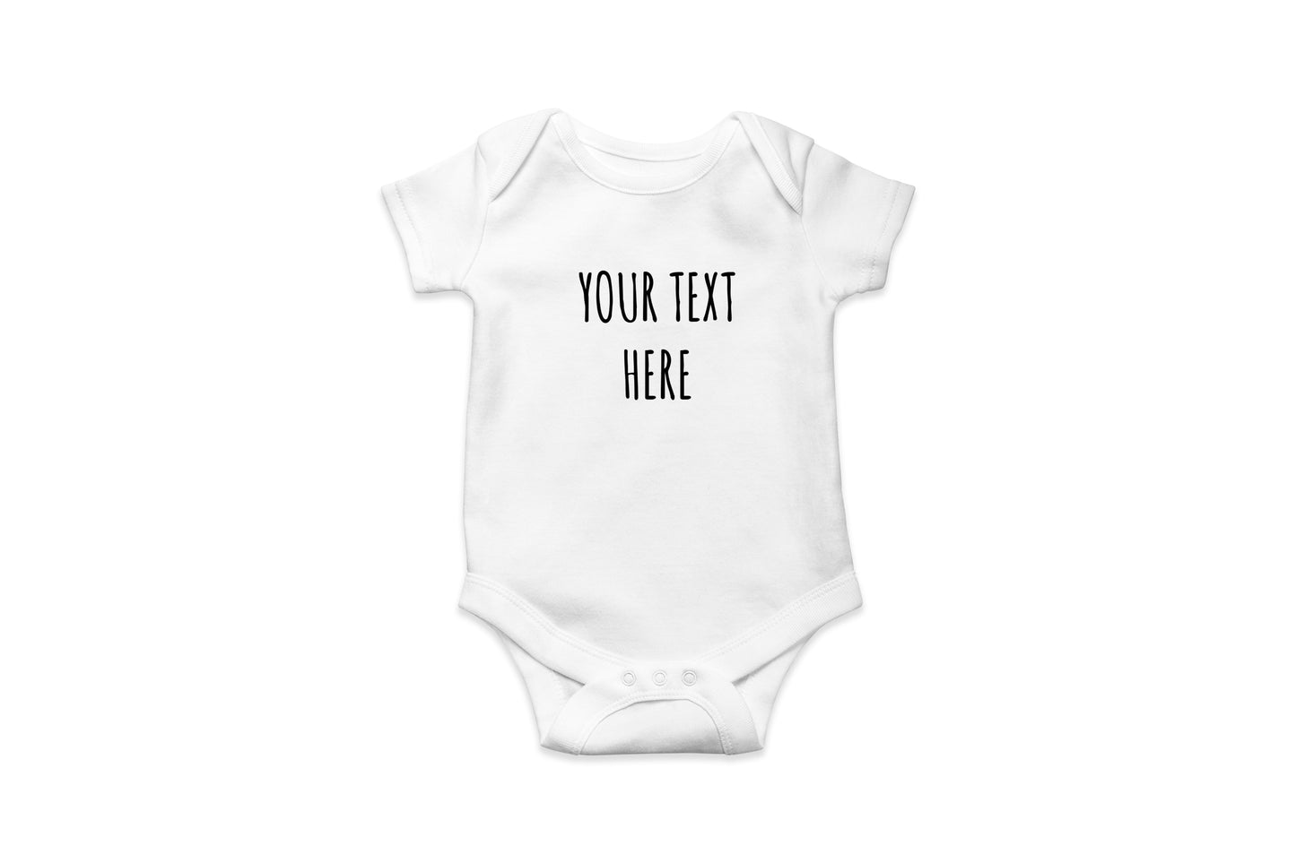 Customised baby vest