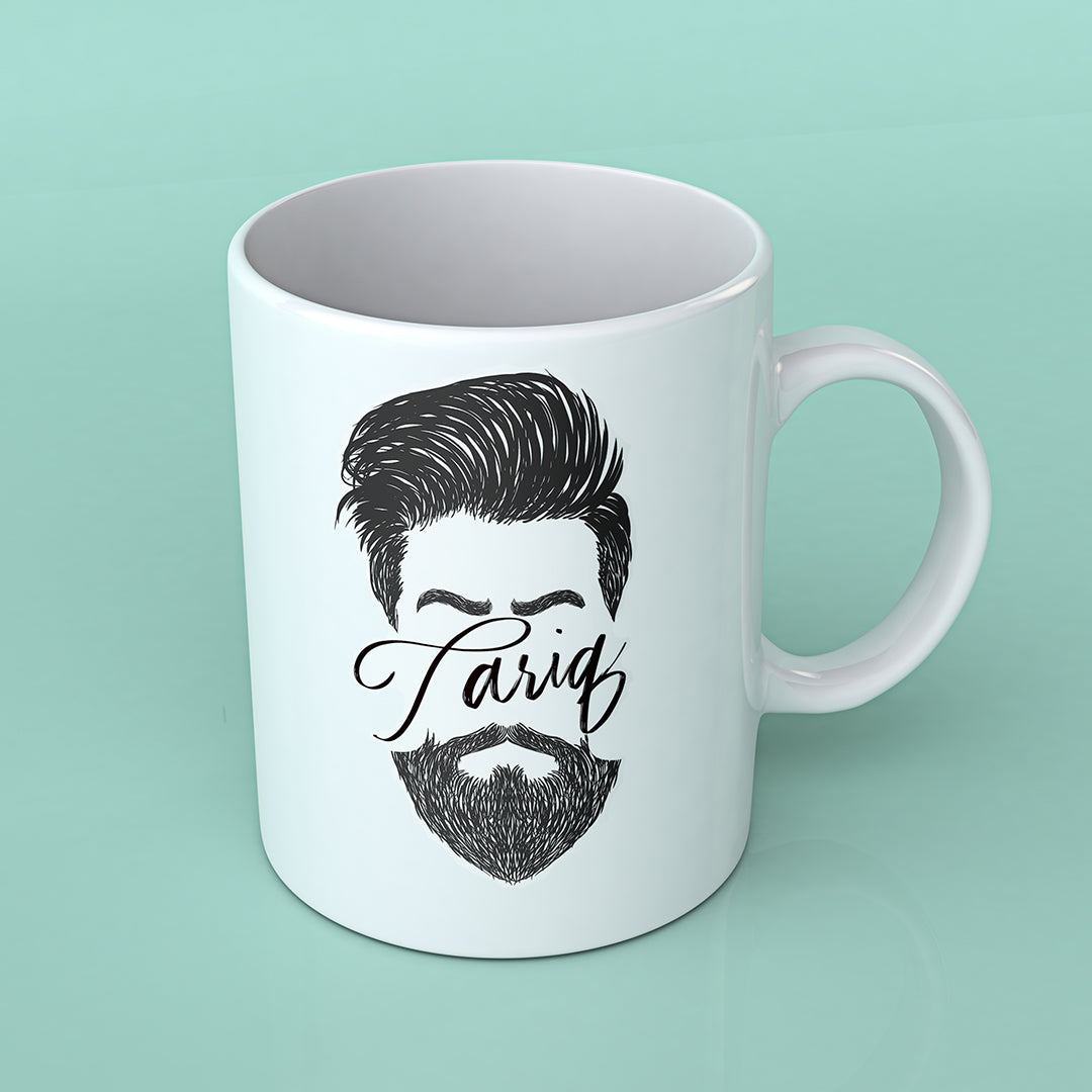 Bearded Mug - Personalised