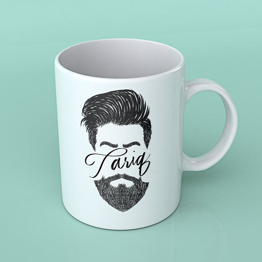 Bearded Mug - Personalised