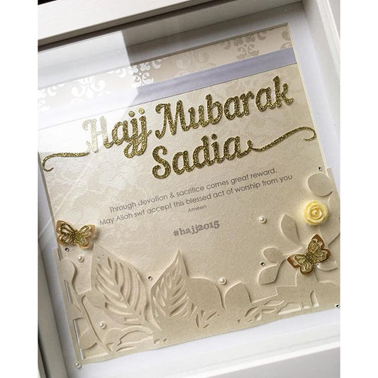 Hajj Mubarak Frame