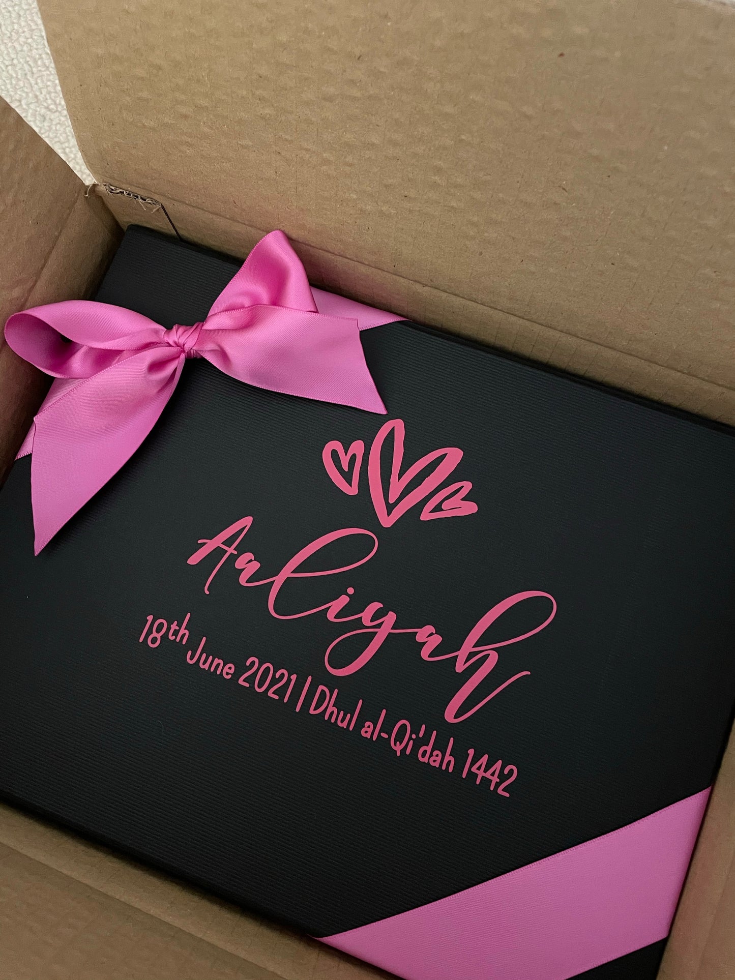 Personalised gift box