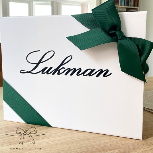 Personalised Gift Box + Matching Ribbon