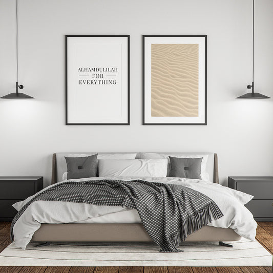 Set of 2 Prints - Alhamdulilah for everything
