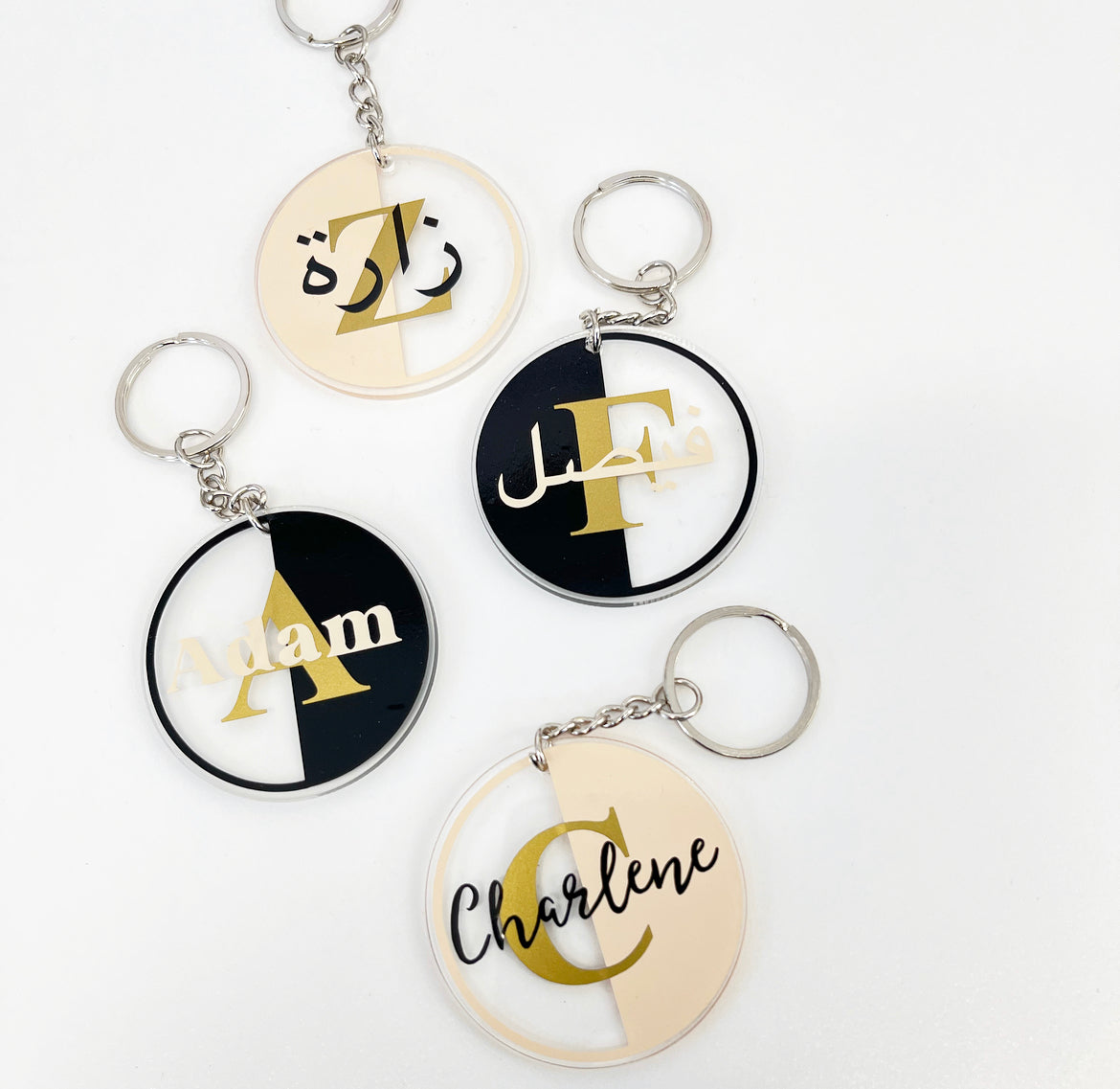 Personalised Acrylic Keyring