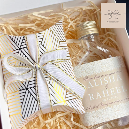 Stickers for Mini ZamZam Water Bottles