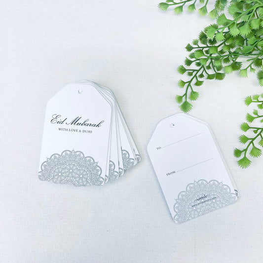 Eid Mubarak Gifts Tag - Pack of 10