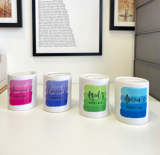 Paint strokes Money Box