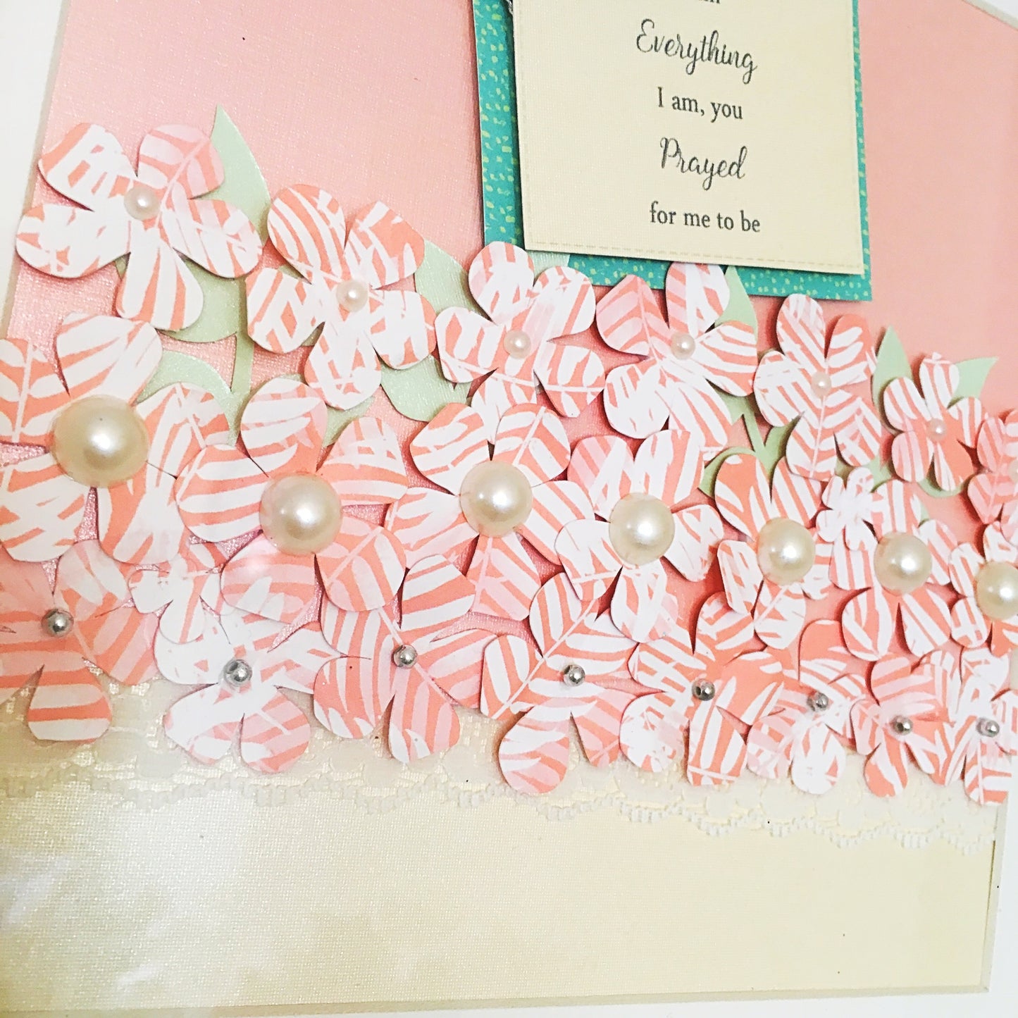 Floral Mother's Frame